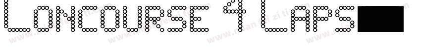 Concourse 4 Caps字体转换
